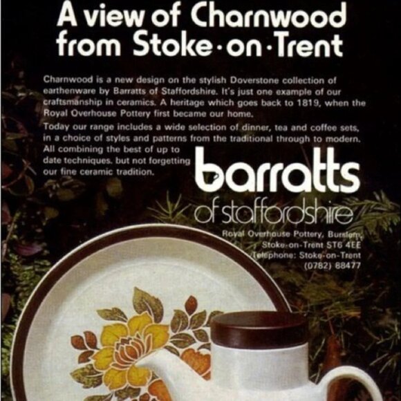 Barratts Sto are Charnwood Serving Plate - Picture 5 of 5